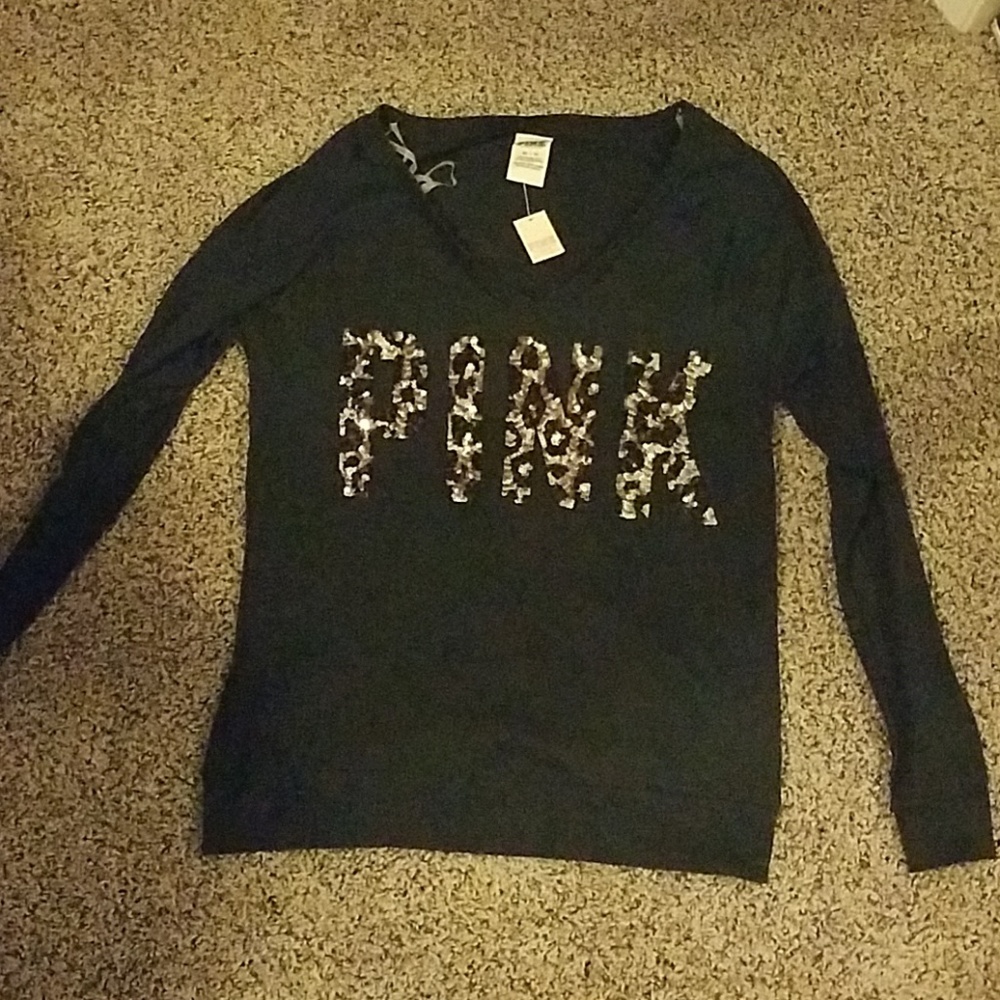 Pink leopard shirt